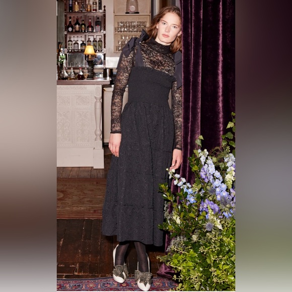 Hill House The Ribbon Ellie Nap Dress Small - Picture 2 of 11